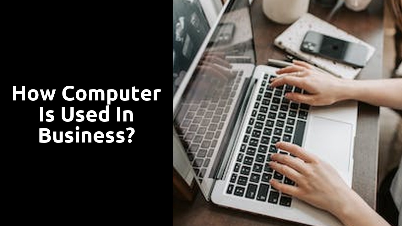 How computer is used in business?
